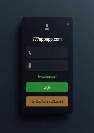 777 app লগইন